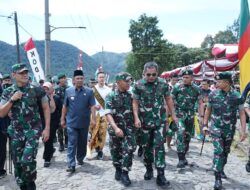 Kasdam Brawijaya Dampingi Kunjungan KASAD di Gunung Lawu