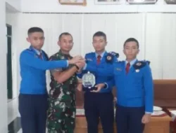 Letkol Arm Ketut Terima Kunjungan Tiga Pelajar SMA Taruna Nusantara