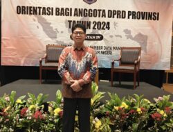 Andi Suhary Gelar Pelatihan Orientasi Tugas DPRD Provinsi Bengkulu 2024-2029 di Hotel Aryaduta Menteng