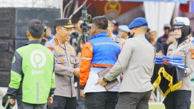 Pimpin Apel Ojol-Buruh di Sumsel, Kapolri Tekankan Jaga Persatuan hingga Stabilitas Nasional
