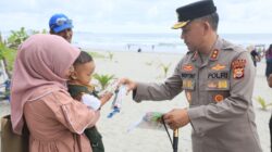 Kapolda Bengkulu Tinjau Objek Wisata Pantai Zakat dan Pantai Panjang, Pastikan Situasi Aman dan Ramai