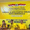 ‎Tok! Musda ke-11 Golkar Kota Bengkulu Digelar Sabtu Ini, Sauri Oegan: Jadwal Sudah Disetujui