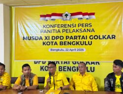 ‎Tok! Musda ke-11 Golkar Kota Bengkulu Digelar Sabtu Ini, Sauri Oegan: Jadwal Sudah Disetujui