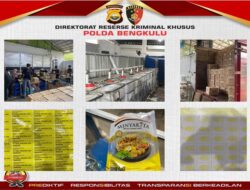 Ditreskrimsus Polda Bengkulu Bongkar Dugaan Pengemasan Ilegal Minyakkita Satu Tersangka Diamankan