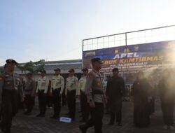 Wakapolda Bengkulu Pimpin Apel Sabuk Kamtibmas, Perkuat Sinergi Bersama Seluruh Elemen Masyarakat