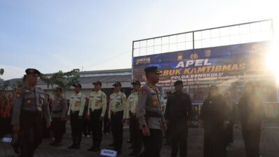 Wakapolda Bengkulu Pimpin Apel Sabuk Kamtibmas, Perkuat Sinergi Bersama Seluruh Elemen Masyarakat