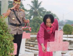 Jelang Hari Bhayangkara ke-80, Kapolda Bengkulu Pimpin Ziarah Rombongan di TMP Balai Buntar