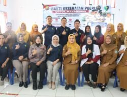 ‎Biddokkes Polda Bengkulu Gelar Bakti Kesehatan Gratis di Puskesmas Dusun Tengah