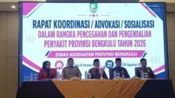Dokkes Polda Bengkulu Perkuat Kamtibmas melalui Sinergitas Penanganan Penyakit Menular dengan Dinkes Provinsi Bengkulu